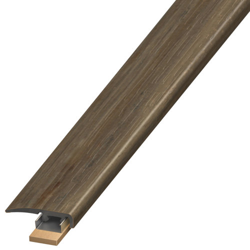 Versatrim Plastic 0.31" Thick x 1.38" Wide x 94" length Threshold / End Cap Wayfair